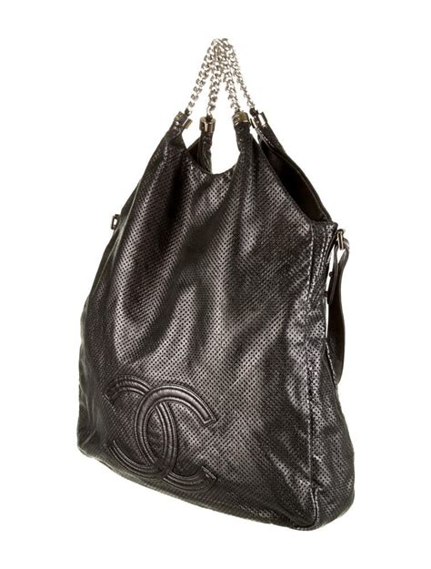 chanel rodeo drive hobo|Chanel Rodeo Drive Perforated Hobo .